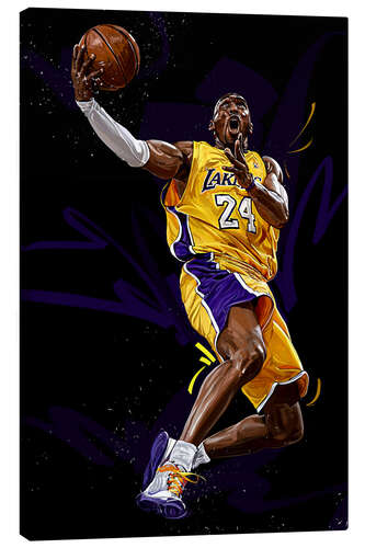 Quadro em tela Kobe Bryant