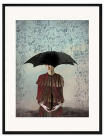 Gerahmter Kunstdruck Sprachlos