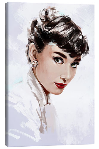 Leinwandbild Audrey Hepburn