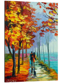 Magnettafel Ein Spaziergang im Park