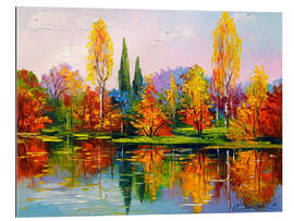 Gallery print Autumn lake