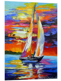 PVC print Sailboat