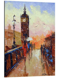 Magnettafel Ein Spaziergang in London