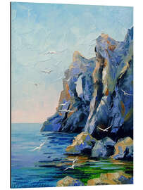 Magnettafel Felsige Küste