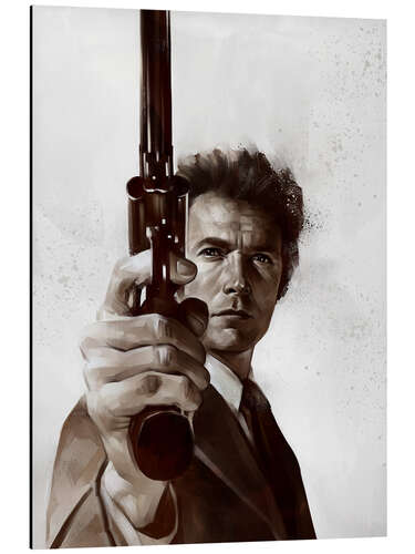 Aluminium print Dirty Harry IV