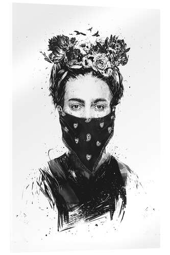 Akryylilasitaulu Rebel Frida Kahlo