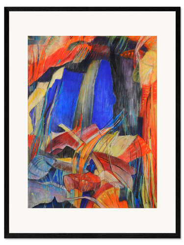 Framed art print Rough shadows