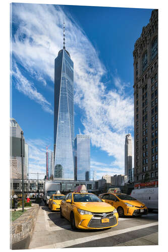 Stampa su vetro acrilico One World Trade Center di New York