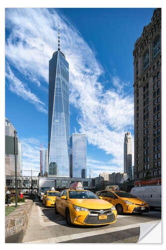 Autocolante decorativo Um World Trade Center em Nova York