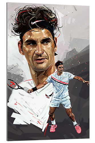 Gallery print Roger Federer