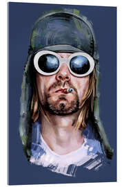 Akrylbilde Kurt cobain