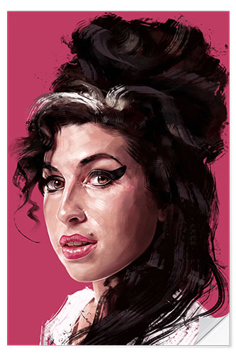 Wall sticker Amy Winehouse