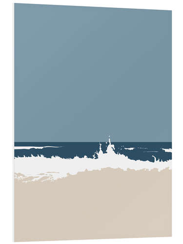 Bilde på skumplate Ocean waves