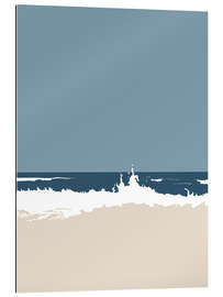 Tableau en plexi-alu Vagues de l’océan