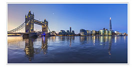 Poster  Tower Bridge in London - Dieter Meyrl