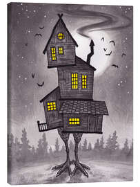 Tableau sur toile La maison de Baba Yaga - Vasilisa Romanenko