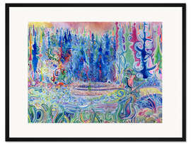 Gerahmter Kunstdruck Vedder River Blues