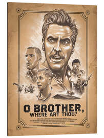 Tableau en plexi-alu O Brother, Where art thou