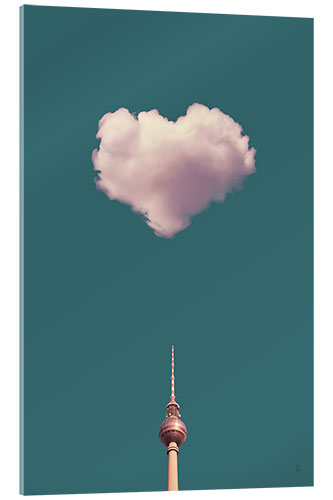 Acrylic print A heart for Berlin