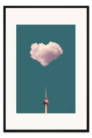 Gerahmter Kunstdruck Ein Herz für Berlin