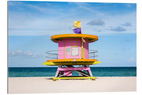 Gallery print Art Deco lifeguard tower, Miami