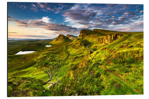 Tableau en aluminium Quiraing, île de Skye