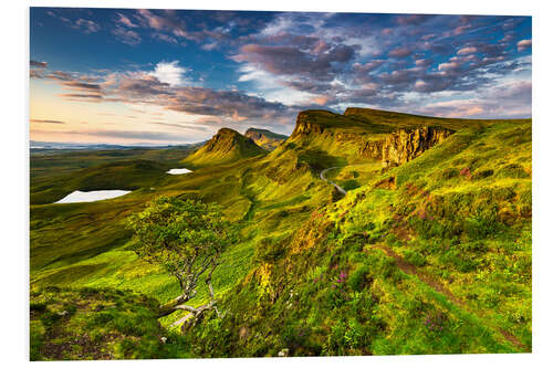 Foam board print Quiraing, Isle of Skye