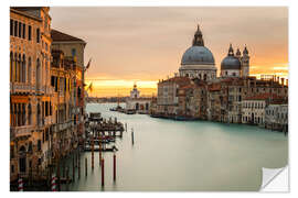 Selvklebende plakat Santa Maria della Salute, Venice