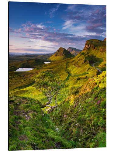 Aluminium print Isle of Skye, Scotland