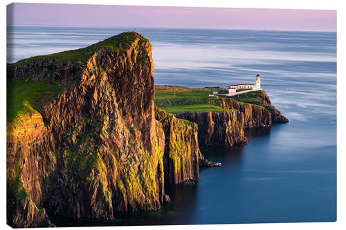 Tableau sur toile Phare de Neist Point, île de Skye