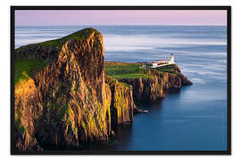 Gerahmter Kunstdruck Neist Point Leuchtturm, Isle of Skye
