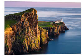 Foam board print Neist Point lighthouse, Isle of Skye