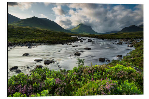 Tableau en aluminium Sligachan sur l’île de Skye, Écosse