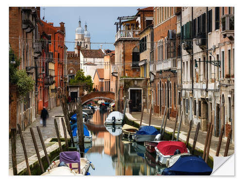 Selvklebende plakat Beautiful Venice