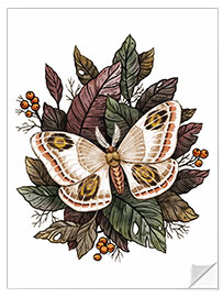 Sticker mural Papillon d'automne