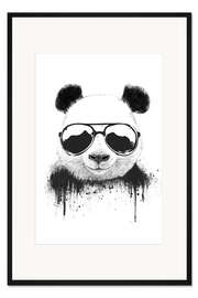 Gerahmter Kunstdruck Bleib cool - Balazs Solti