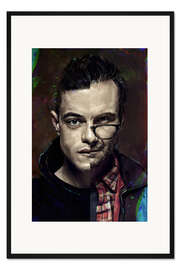 Gerahmter Kunstdruck Mr. Robot