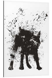 Magnettafel Nasser Hund