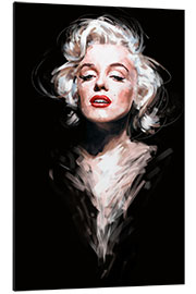 Tableau en aluminium Marilyn