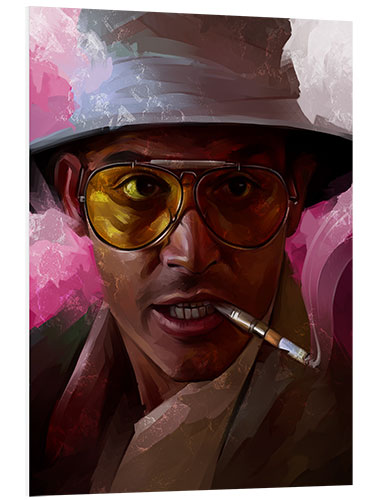 Foam board print Fear and Loathing in Las Vegas