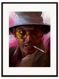 Gerahmter Kunstdruck Fear and Loathing in Las Vegas