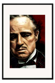 Gerahmter Kunstdruck Der Pate