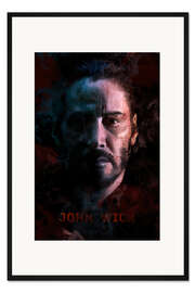 Gerahmter Kunstdruck John Wick