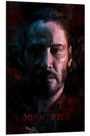 Magnettafel John Wick