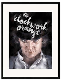 Gerahmter Kunstdruck A clockwork orange