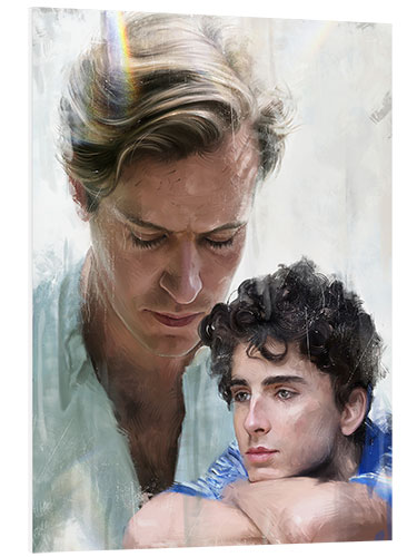 Foam board print Call Me by Your Name