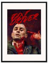 Gerahmter Kunstdruck Taxi Driver