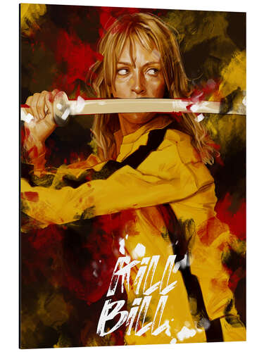 Tableau en aluminium Kill Bill