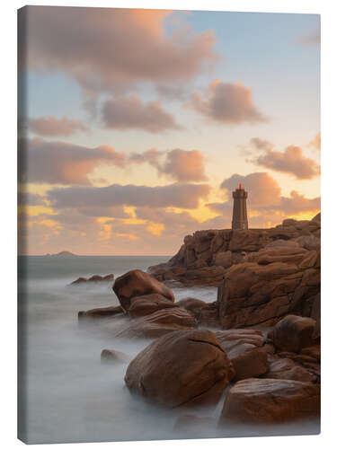 Lienzo Amanecer en el faro
