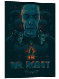 Foam board print Mr. Robot